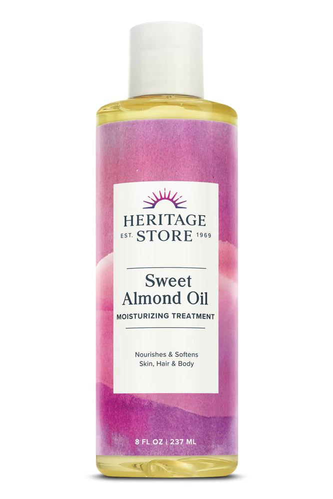 Heritage Store Sweet Almond Oil -- 8 fl oz
