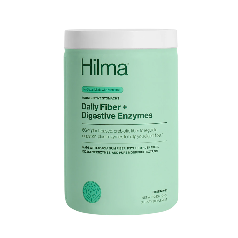 Hilma Daily Fiber + Digestive Enzymes -- 30 Servings