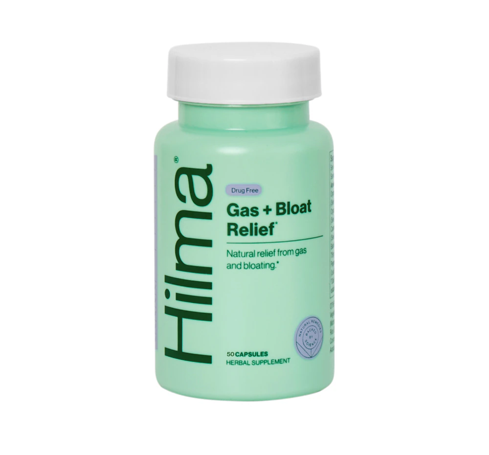 Hilma Gas Plus Bloat Relief -- 50 Capsules