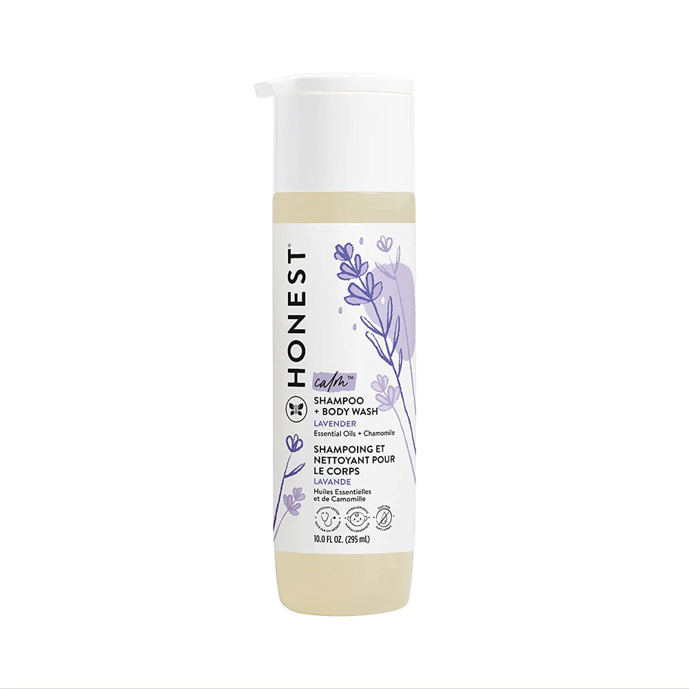 Honest Baby Shampoo + Body Wash Calm Lavender -- 10 fl oz
