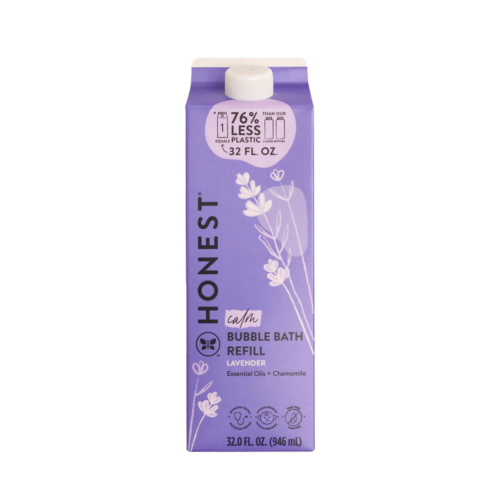 Honest Bubble Bath Refill Calm Lavender -- 32 fl oz