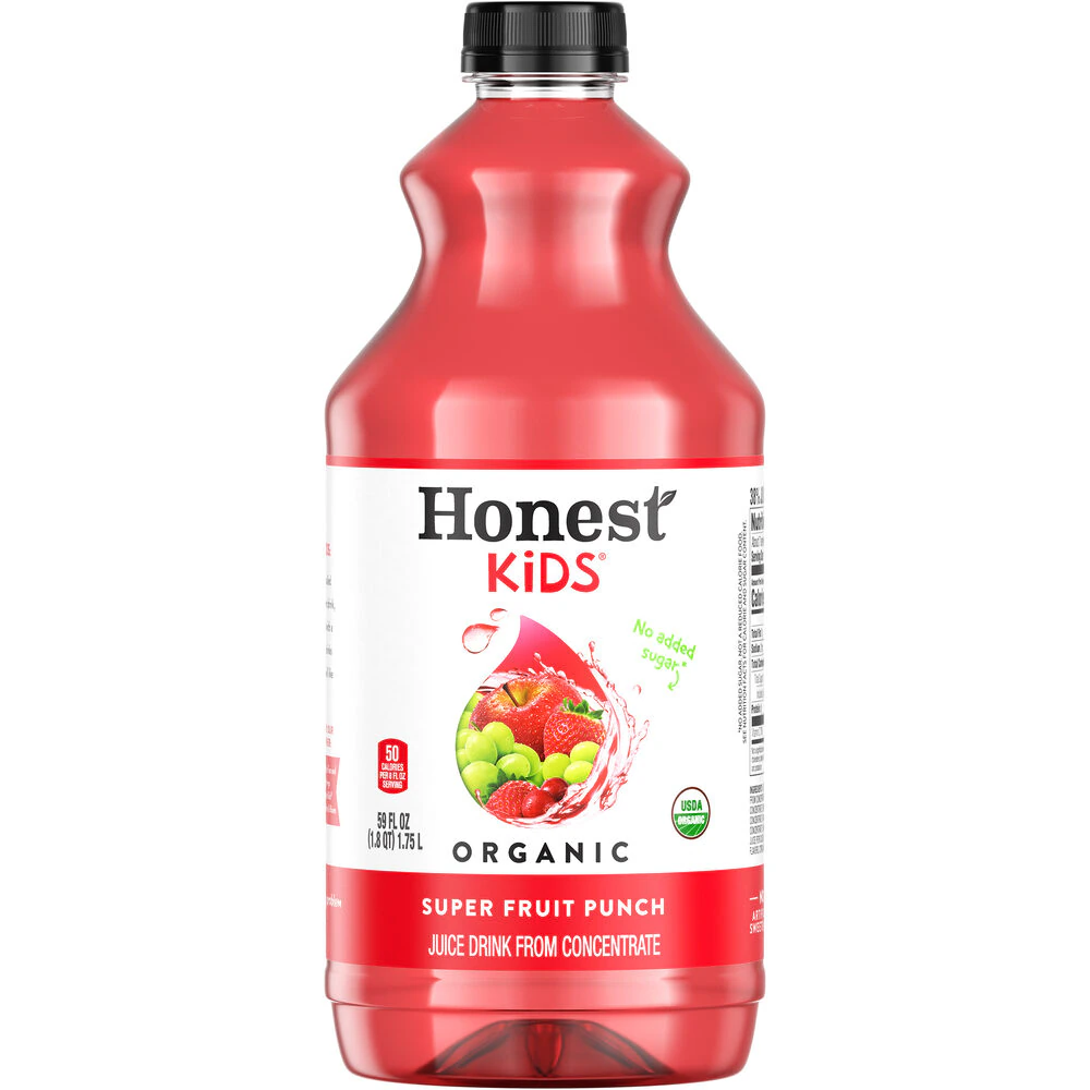 Honest Kids Organic Juice Drink Super Fruit Punch -- 59 fl oz