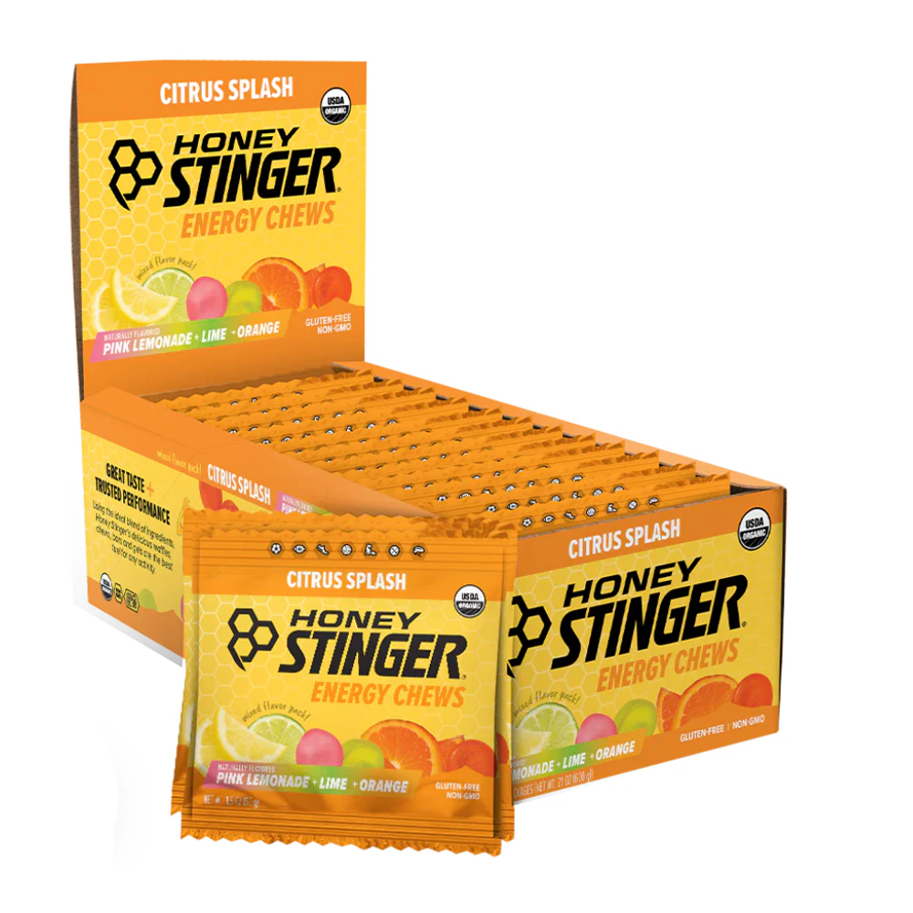 Honey Stinger Energy Chews Citrus Splash -- 12 Packs