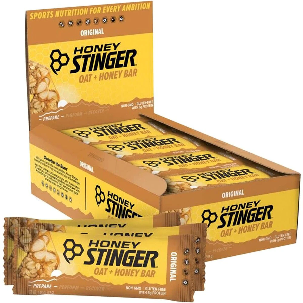 Honey Stinger Oat + Honey Bar Original -- 12 Bars
