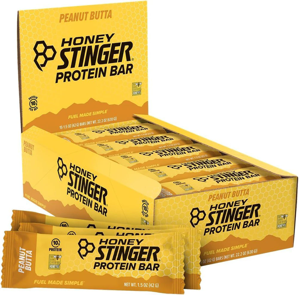 Honey Stinger Protein Bar Milk Chocolate Peanut Butta -- 15 Bars