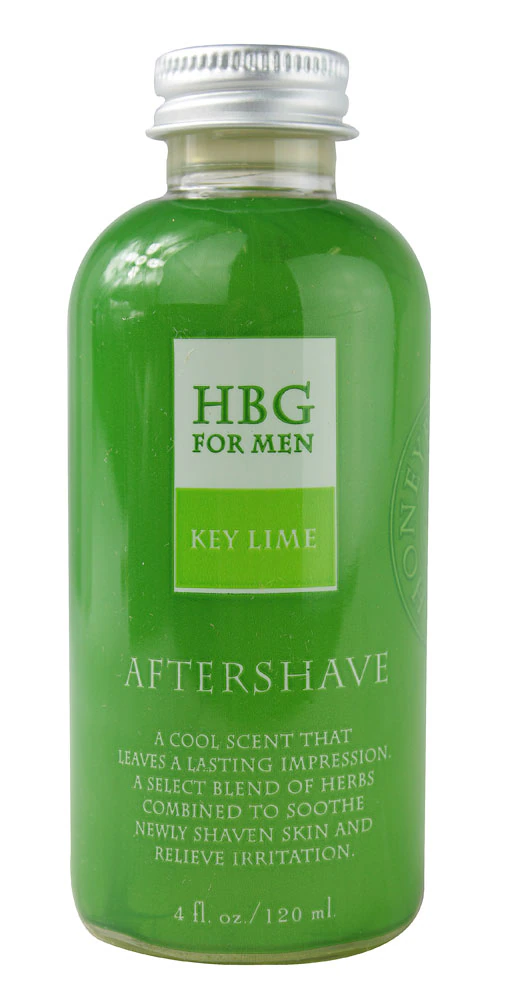 Honeybee Gardens Herbal Aftershave Key Lime -- 4 fl oz