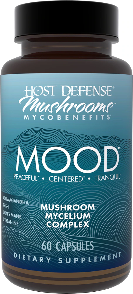 Host Defense Mushrooms - Mycobenefits Mood -- 60 Capsules