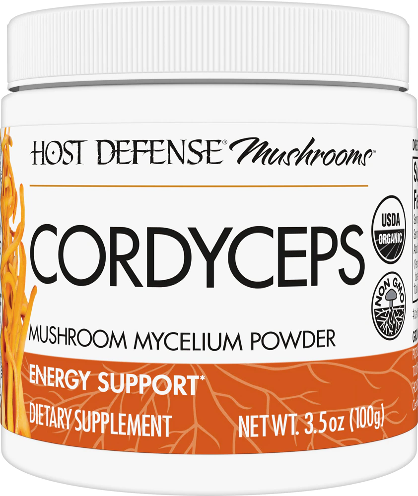 Host Defense Mushrooms Organic Cordyceps Powder -- 3.5 oz