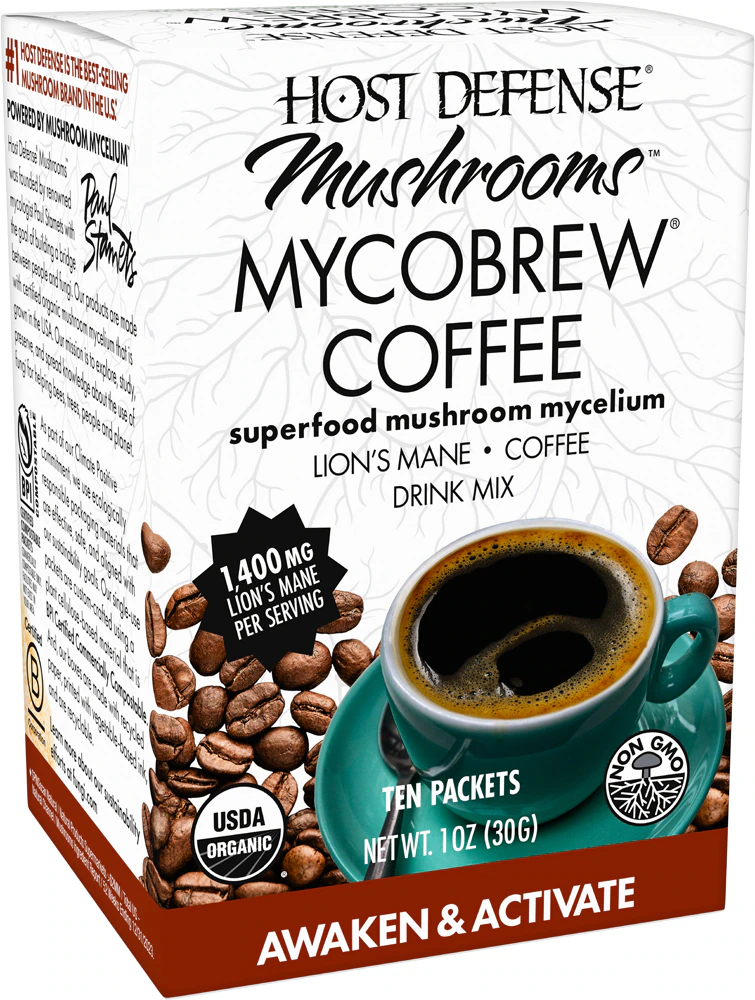Host Defense MycoBrew Coffee -- 10 Packets