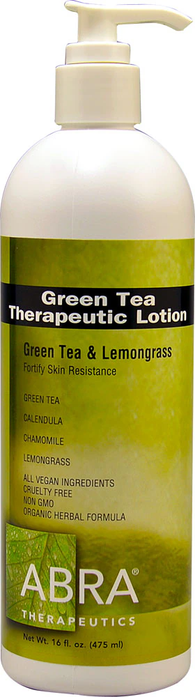 Abra Therapeutics Green Tea Therapeutic Lotion Green Tea & Lemongrass -- 16 fl oz