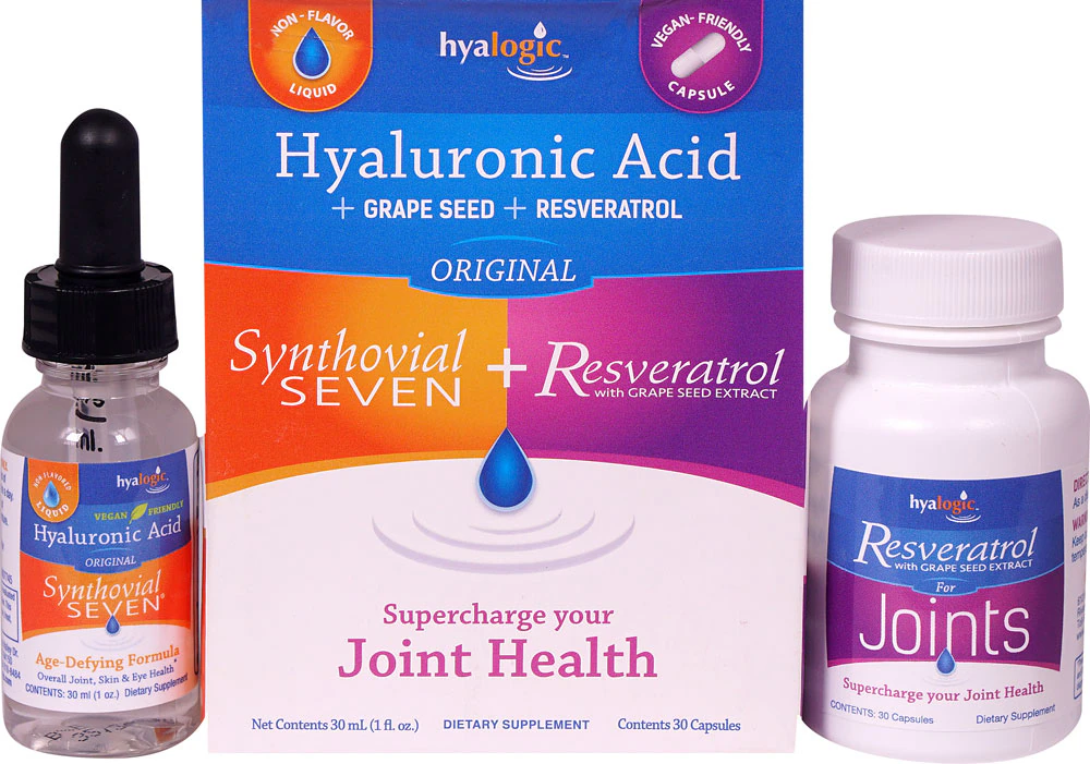 Hyalogic Hyaluronic Acid Synthovial Seven plus Resveratrol -- 1 Kit
