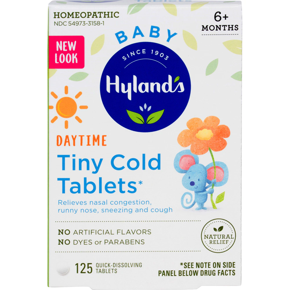 Hyland's Baby Tiny Cold Tablets -- 125 Quick Dissolving Tablets