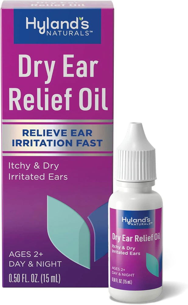 Hyland's Naturals Dry Ear Relief Oil -- 0.5 fl oz