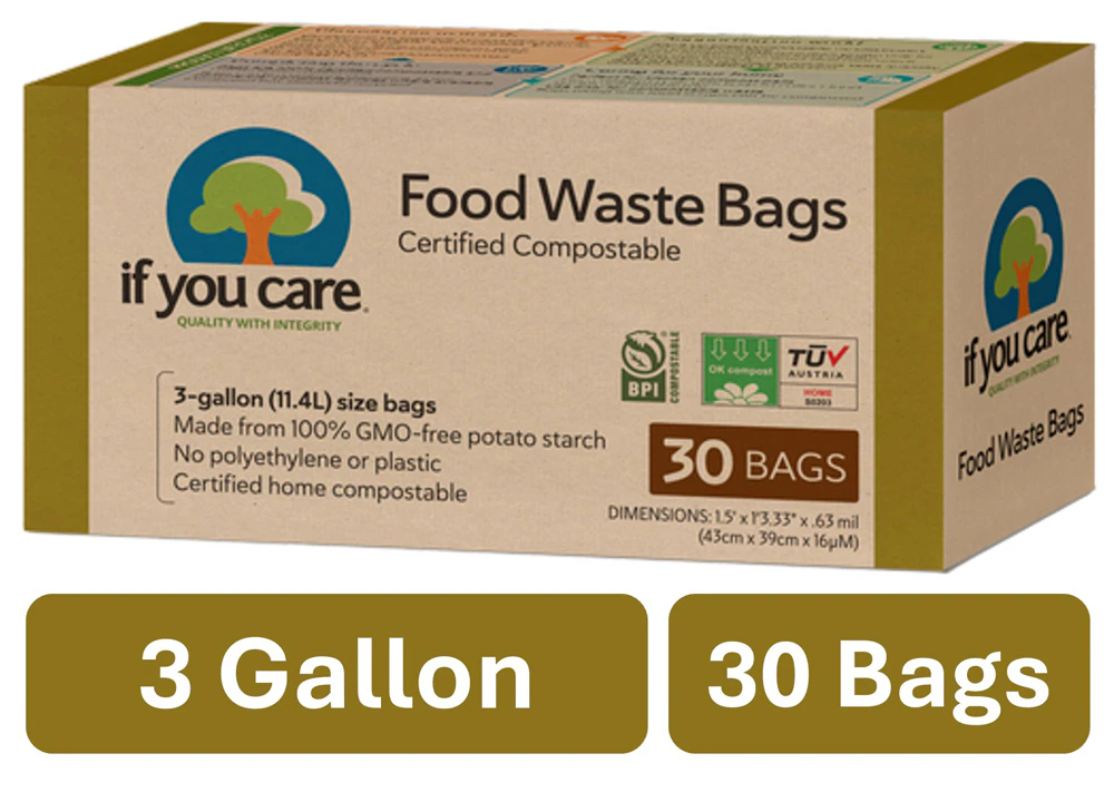 If You Care Food Waste Bags 3 Gallon -- 30 Bags