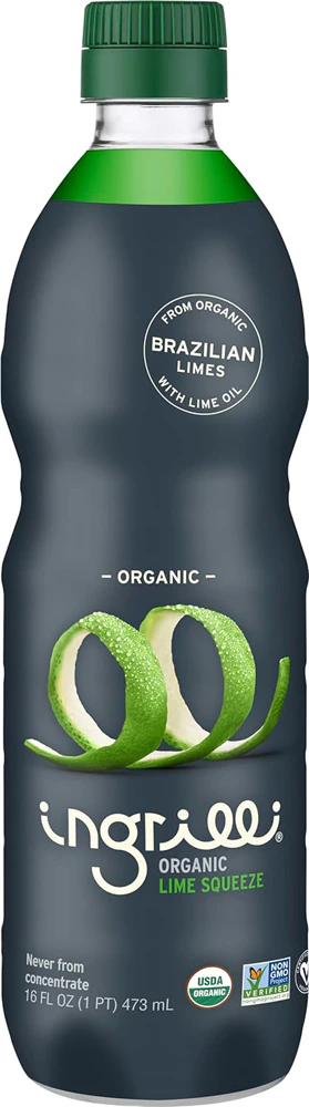 Ingrilli Squeeze Juice Organic BPA Free Lime -- 16 fl oz