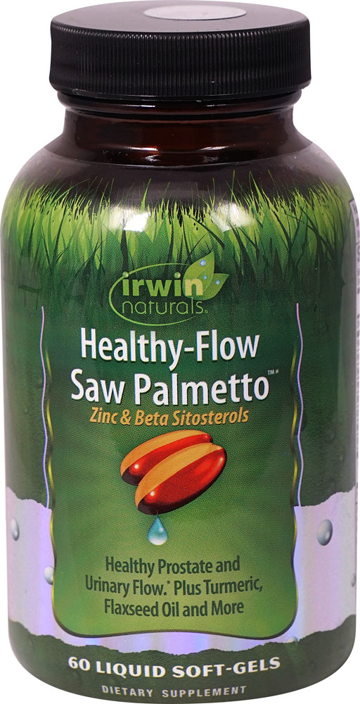 Irwin Naturals Healthy-Flow Saw Palmetto? -- 60 Liquid Softgels