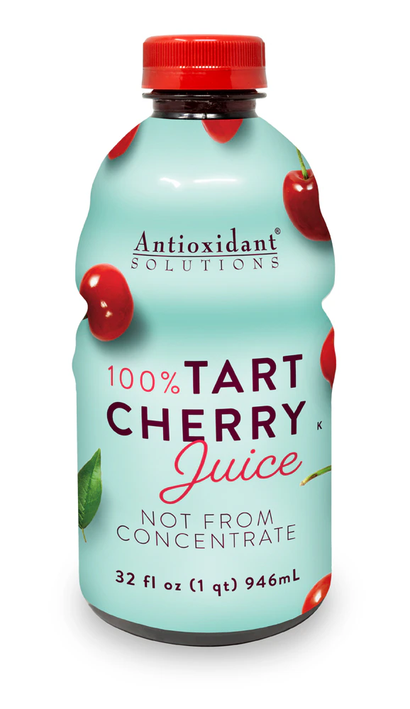Antioxidant Solutions Non-GMO 100% Juice Not From Concentrate Tart Cherry -- 32 fl oz