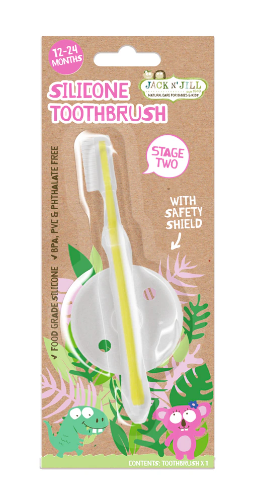 Jack N' Jill Toddler Toothbrush 12-24 months -- 1 Toothbrush