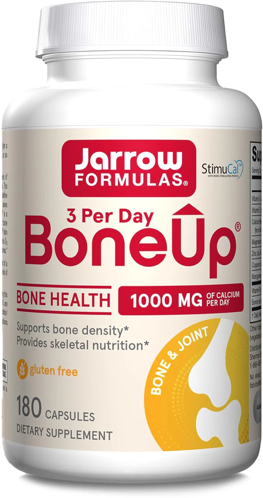 Jarrow Formulas BoneUp - Three Per Day -- 180 Capsules
