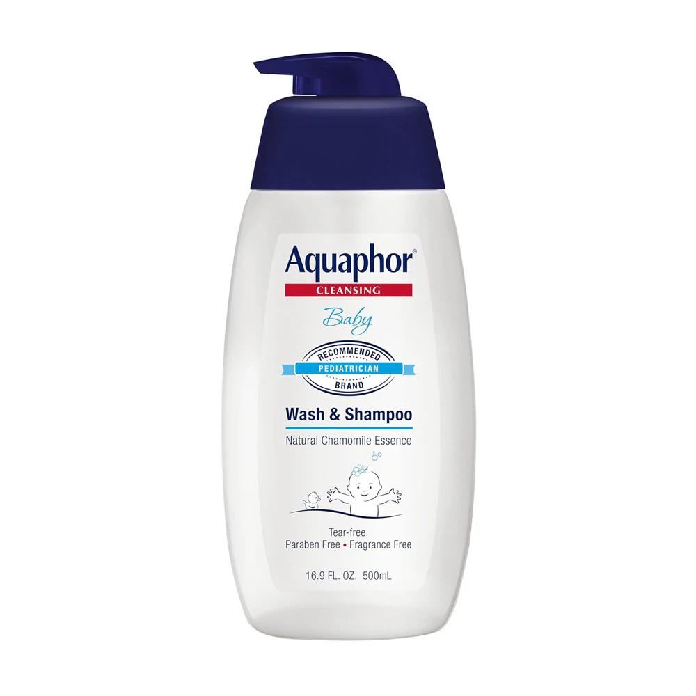 Aquaphor Baby Wash and Shampoo Chamomile -- 16.9 fl oz