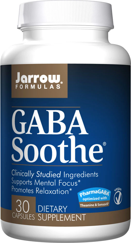 Jarrow Formulas GABA Soothe -- 30 Veggie Capsules