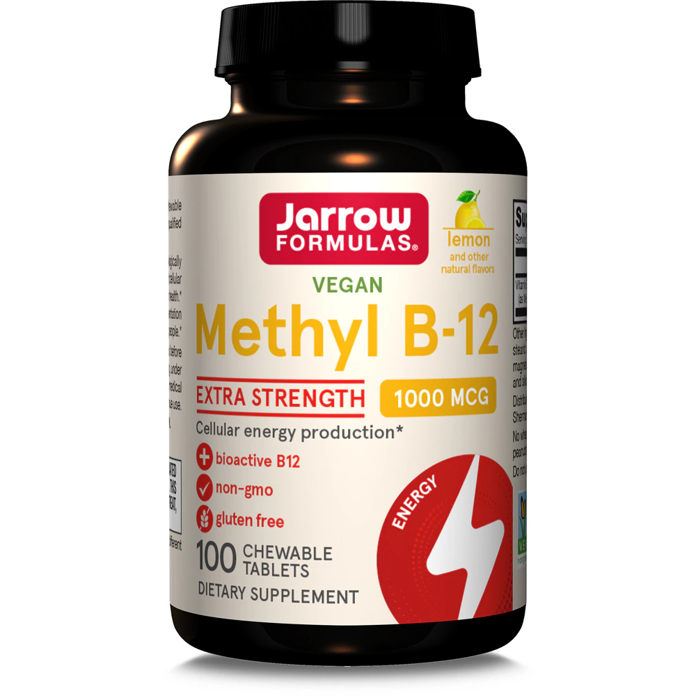 Jarrow Formulas Methyl B-12 - Extra Strength -- 1000 mcg - 100 Chewable Tablets