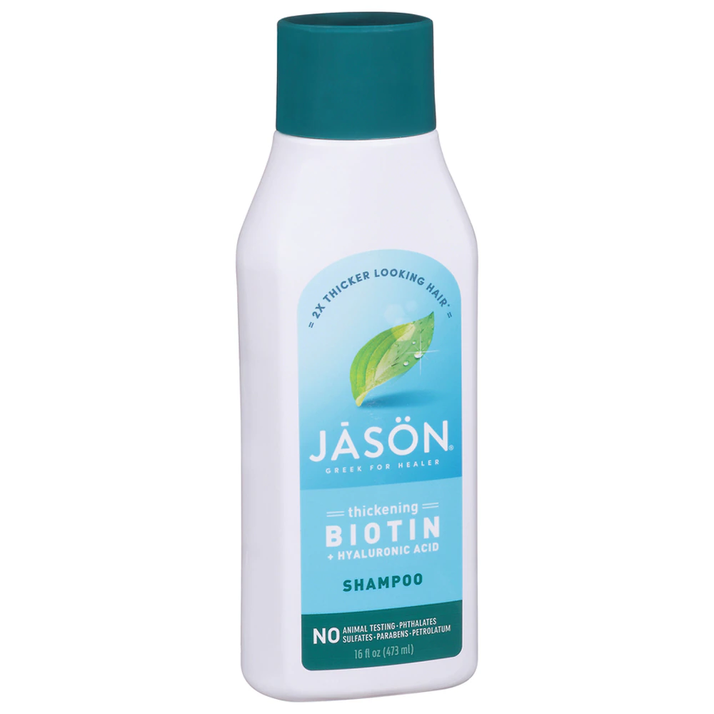 Jason Thicken & Restore Biotin + Hyaluronic Acid Shampoo -- 16 fl oz