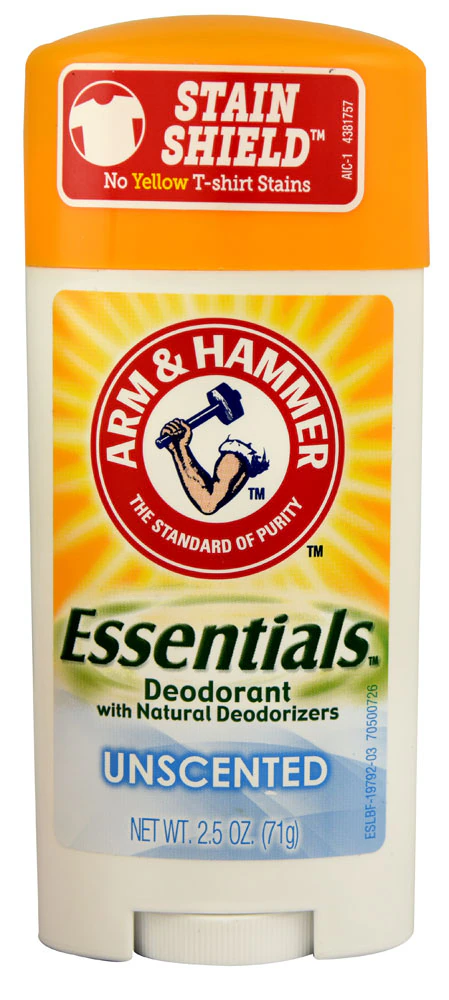 Arm & Hammer Essentials? Deodorant Unscented -- 2.5 oz