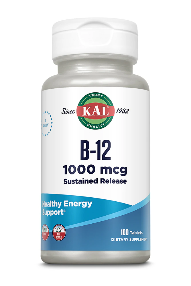 KAL B-12 -- 1000 mcg - 100 Tablets