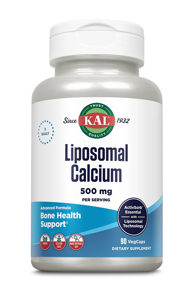 KAL Liposomal Calcium -- 500 mg - 90 VegCaps