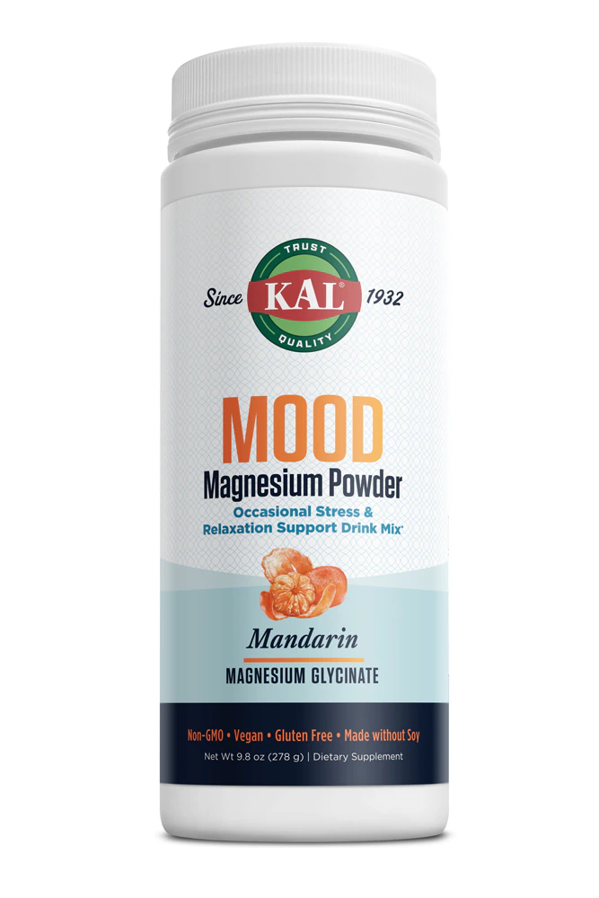 KAL Mood Magnesium Powder Mix Mandarin -- 9.8 oz