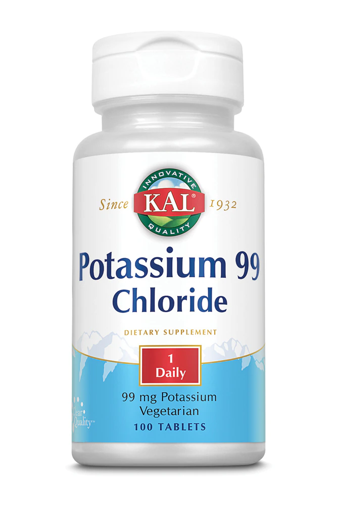 Kal Potassium 99 Chloride -- 100 Tablets