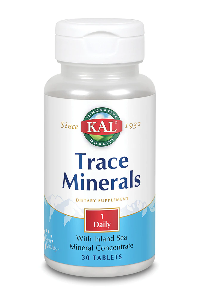 KAL Trace Minerals -- 30 Tablets