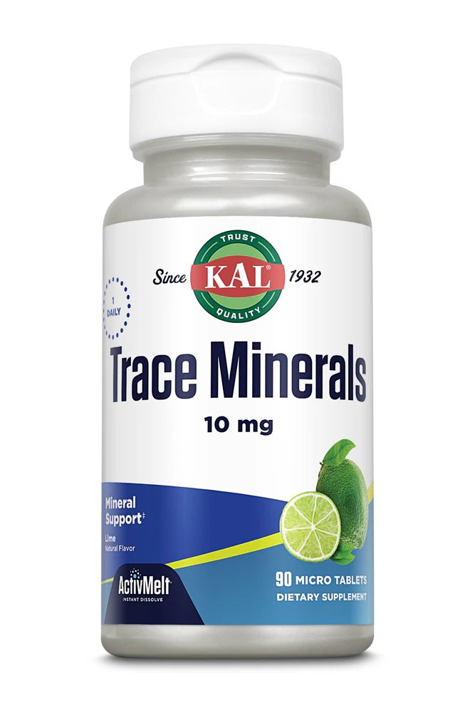 KAL Trace Minerals - ActivMelt Tablets -- 10 mg - 90 MicroTablets