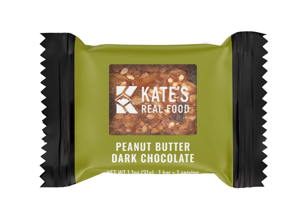 Kate's Real Food Organic Mini Energy Bar Peanut Butter Dark Chocolate -- 24 Mini Bars