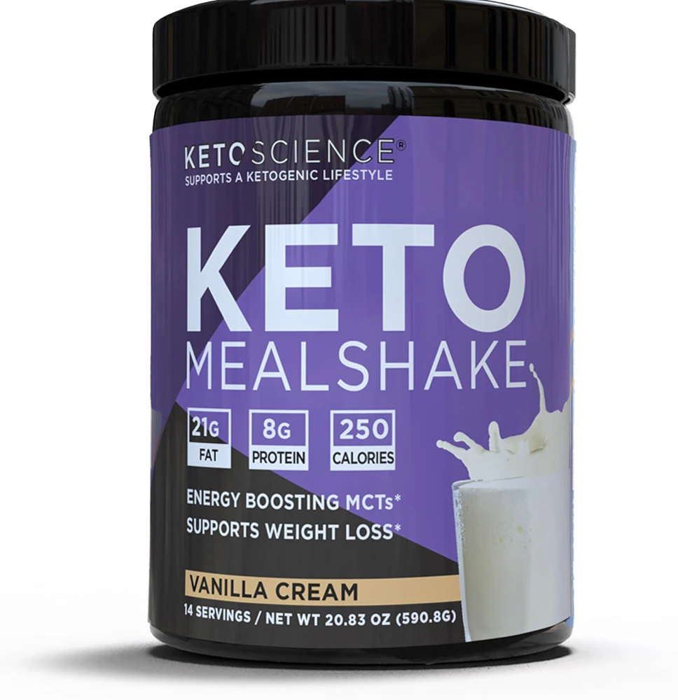 Keto Science Meal Shake Vanilla Cream -- 20.7 oz