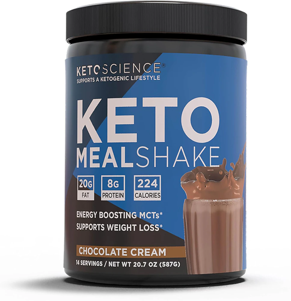 Keto Science Meal Shake Chocolate Cream -- 20.7 oz