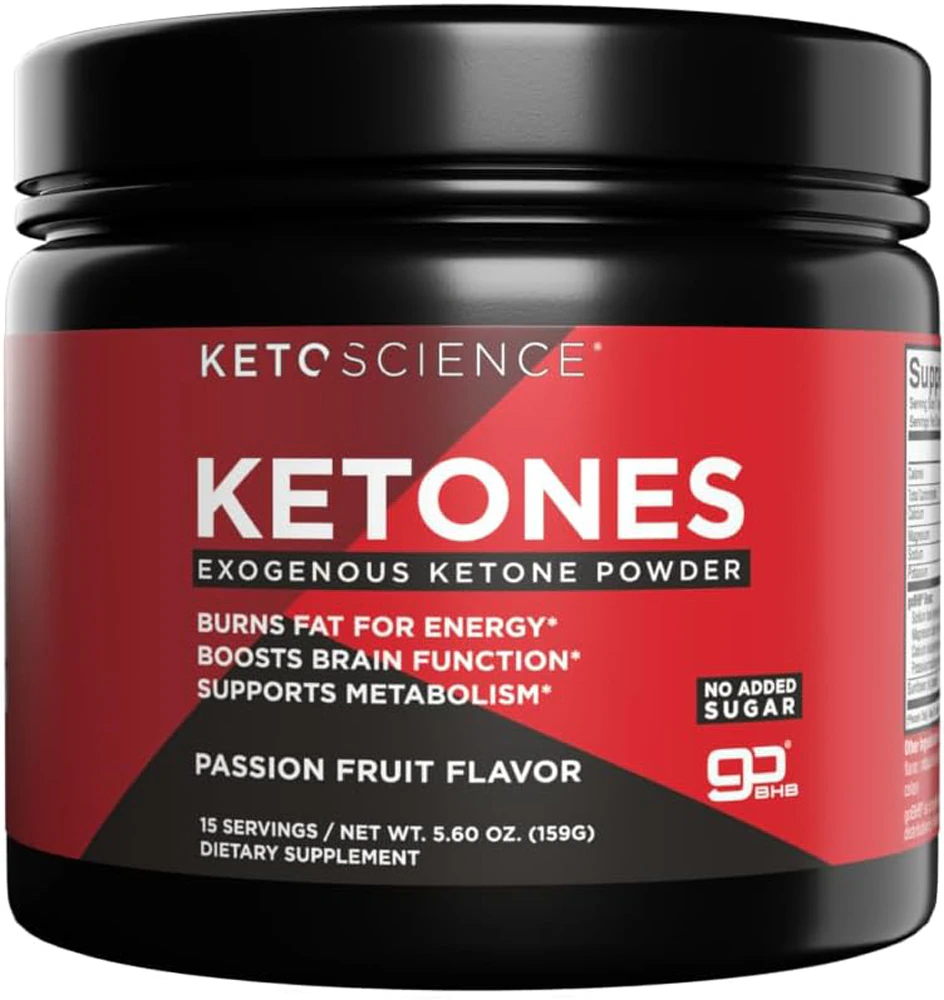 Keto Science Real Ketones Powder Passion Fruit -- 15 Servings
