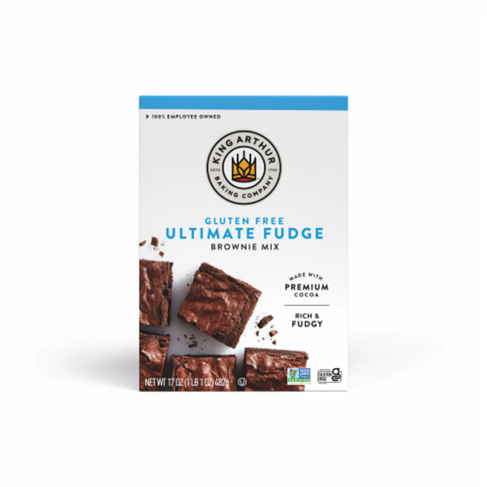 King Arthur Baking Company Fudge Brownie Mix Gluten Free -- 17 oz