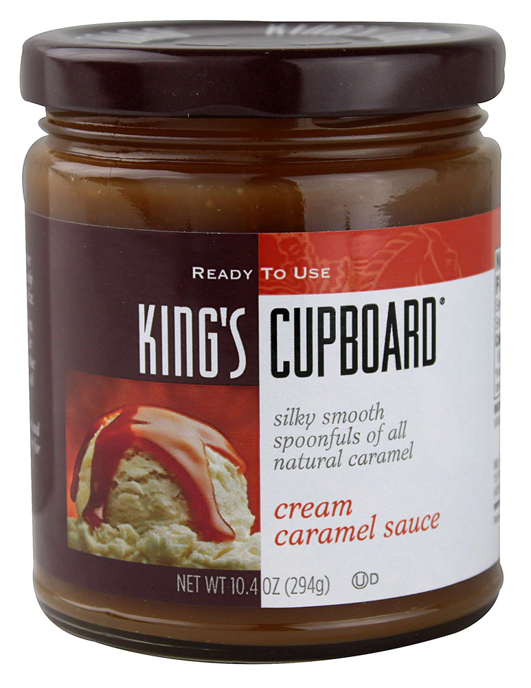 King's Cupboard Dessert Sauce Cream Caramel -- 10.4 oz