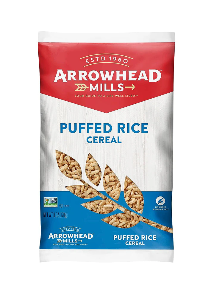 Arrowhead Mills Whole Grain Puffed Rice Cereal -- 6 oz