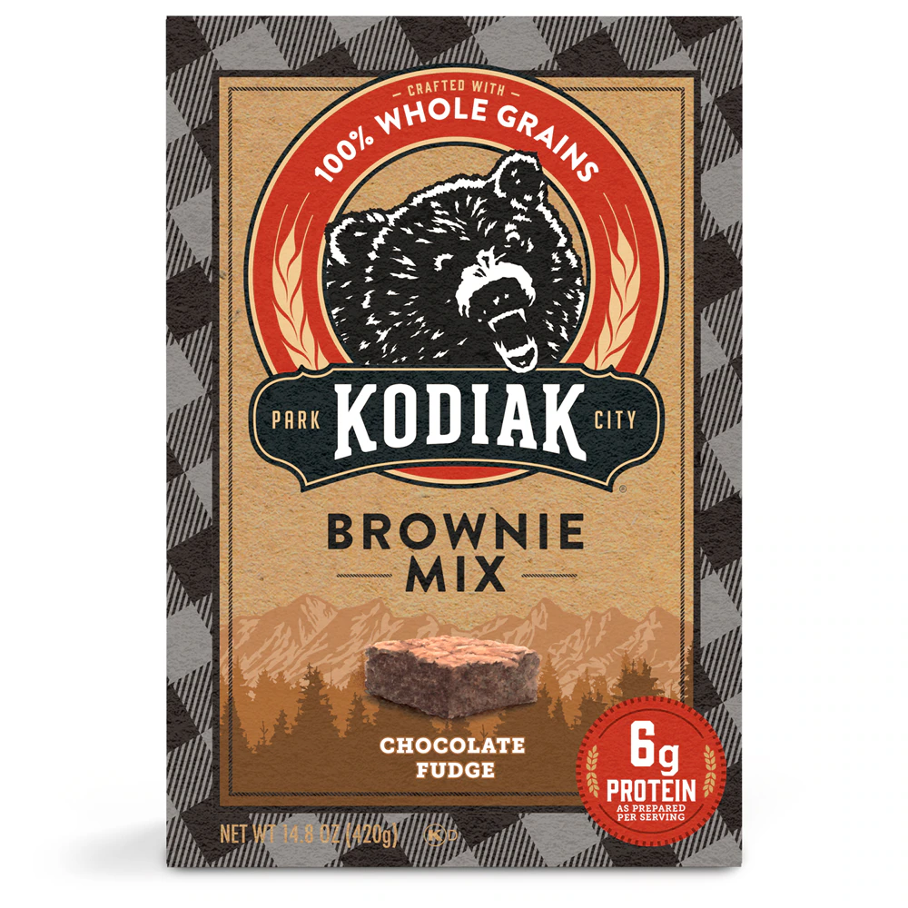 Kodiak Cakes Brownie Mix Chocolate Fudge -- 14.82 oz