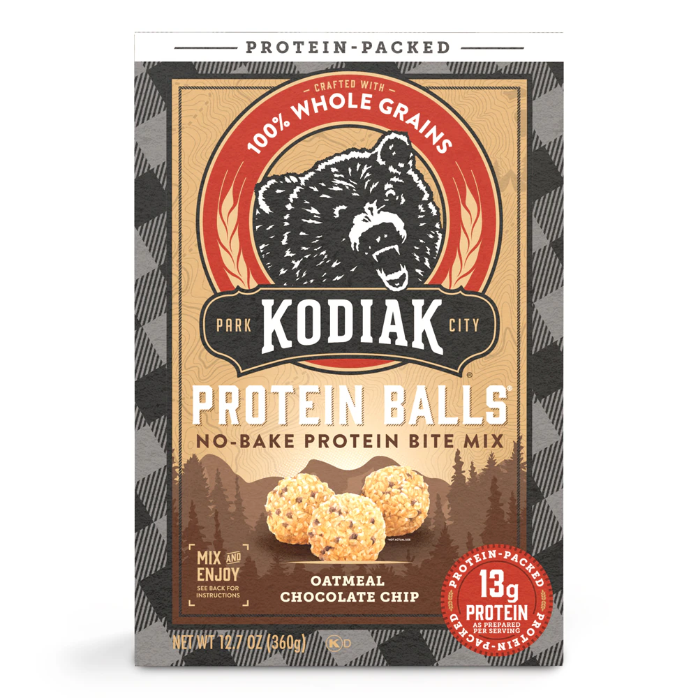 Kodiak Cakes Protein Balls Oatmeal Chocolate Chip -- 12.7 oz