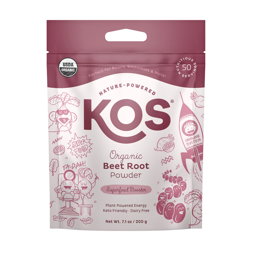 KOS Organic Beet Root Powder -- 7.1 oz