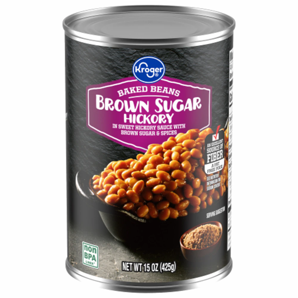 Kroger Baked Beans Brown Sugar Hickory -- 15 oz