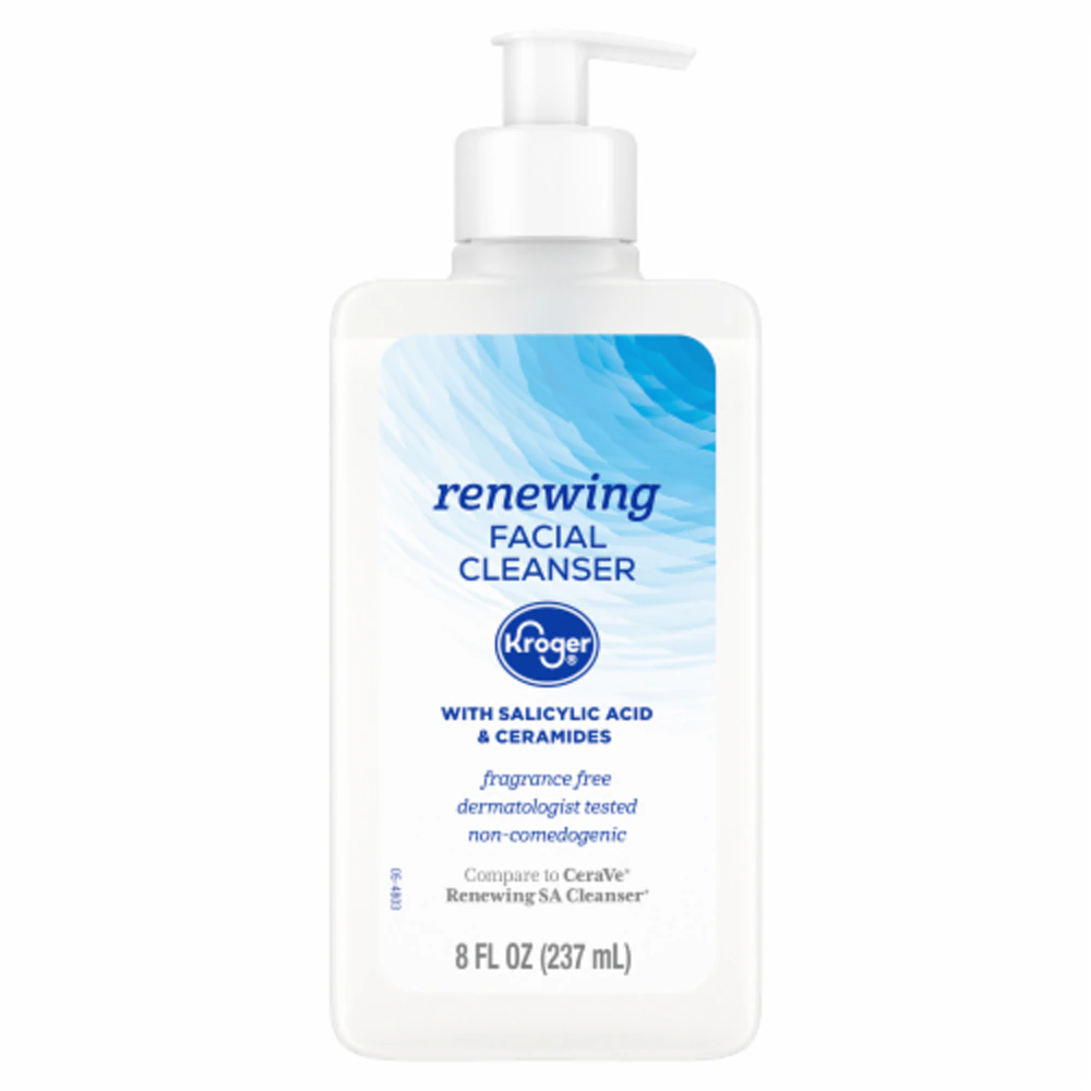 Kroger Renewing Facial Cleanser -- 8 fl oz