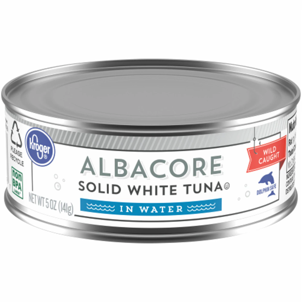 Kroger Solid White Albacore Tuna in Water -- 5 oz