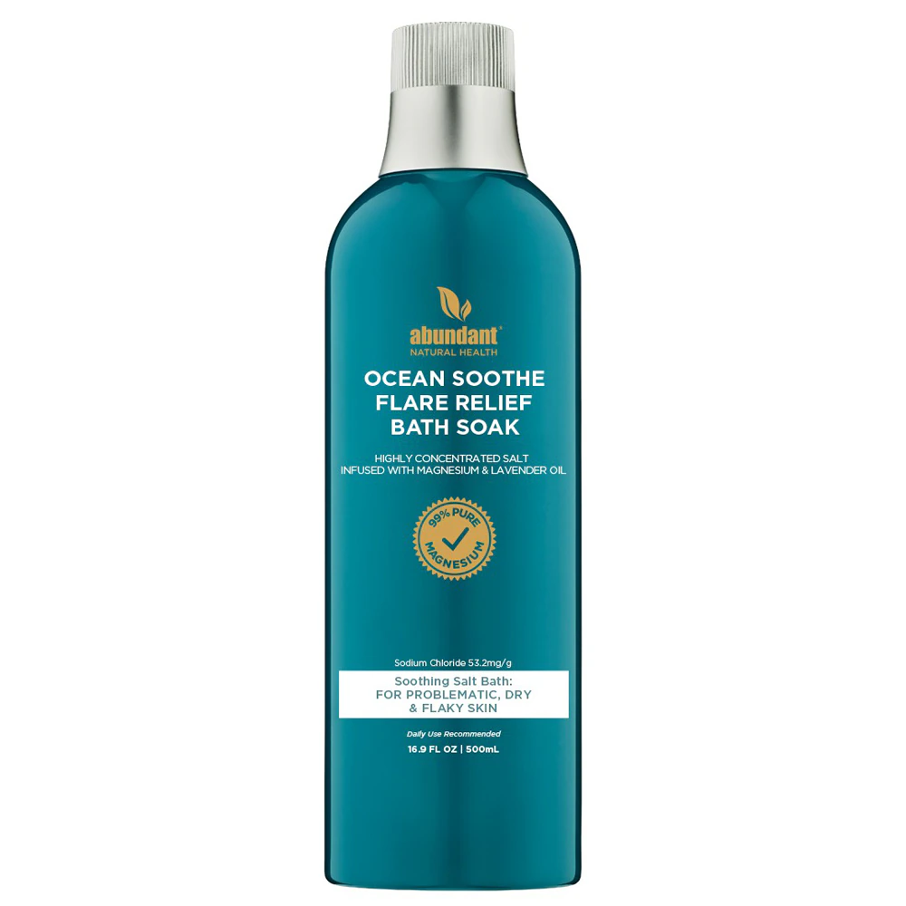 Abundant Natural Health Ocean Soothe Flare Relief Bath Soak -- 16.9 fl oz