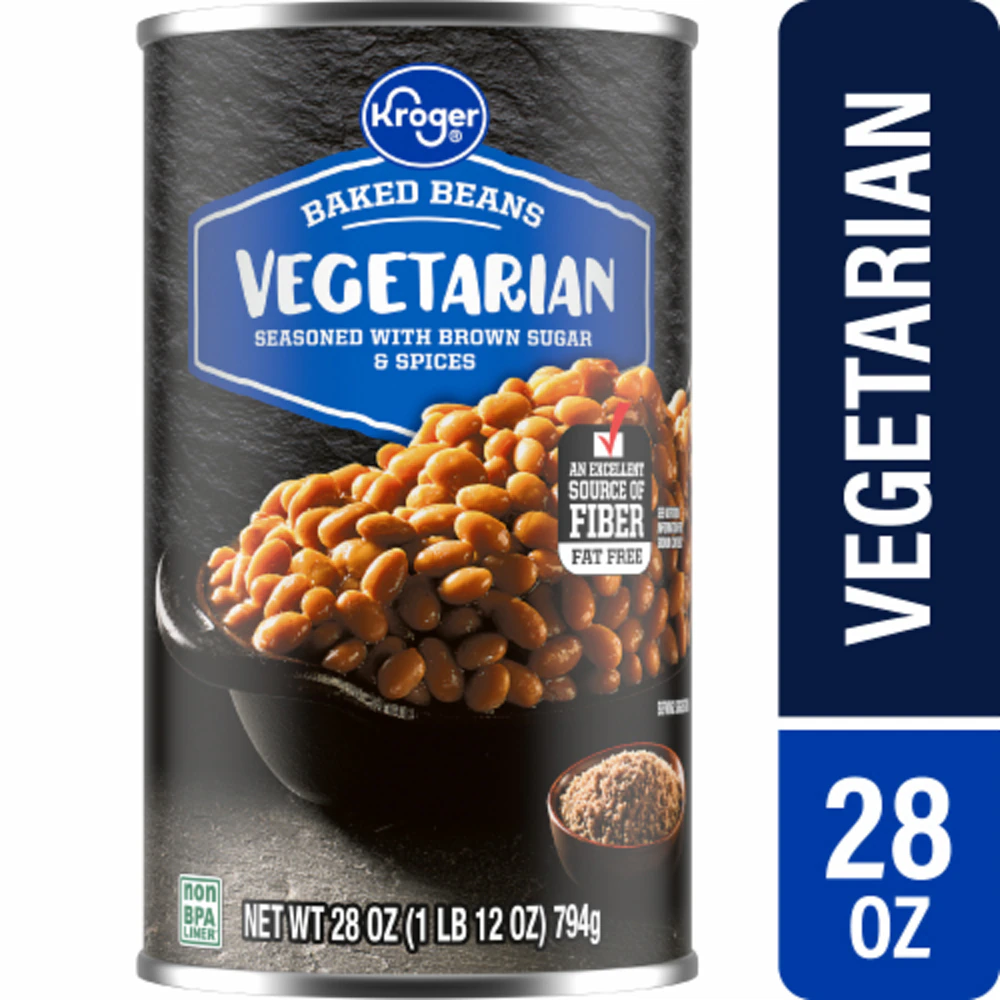 Kroger Vegetarian Baked Beans -- 28 oz