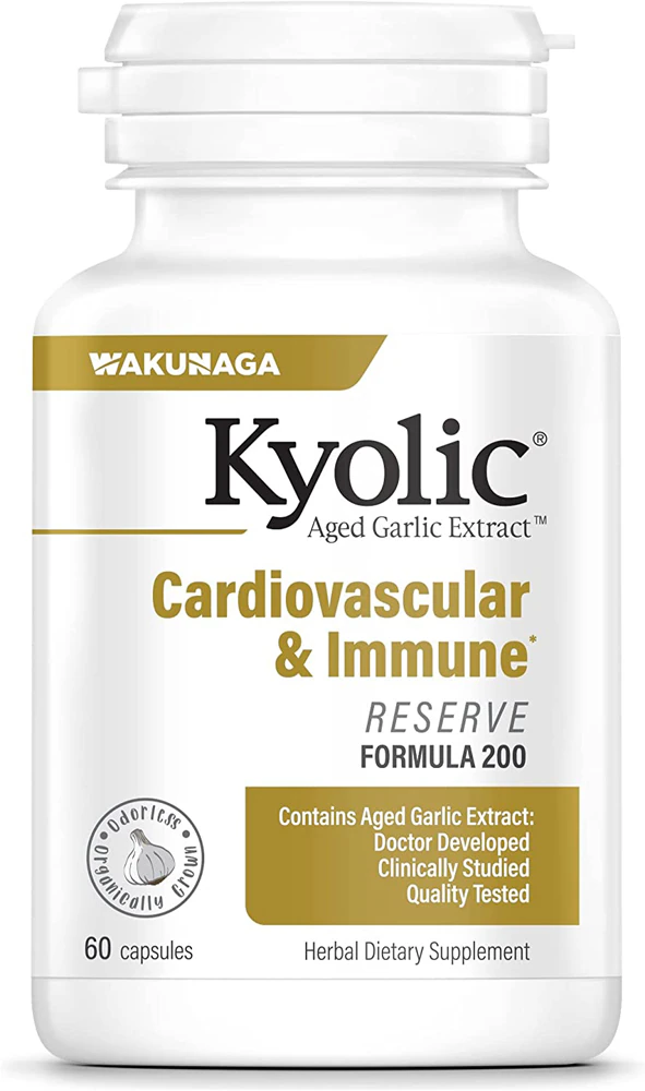 Kyolic Aged Garlic Extract Cardiovascular & Immune -- 60 Capsules